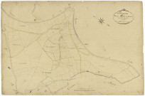Limanton, cadastre ancien : plan parcellaire de la section E dite de Sarreaux, feuille 3