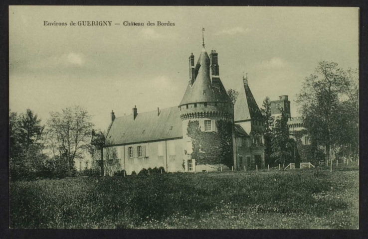 URZY – Environs de GUERIGNY – Château des Bordes