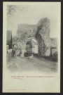SAINT-VERAIN – Ruines. Porte de Cosnes, Vue Intérieure