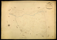 Onlay, cadastre ancien : plan parcellaire de la section D dite de Brion, feuille 2