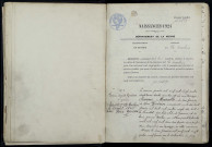 La Machine : actes d'état civil (naissances).