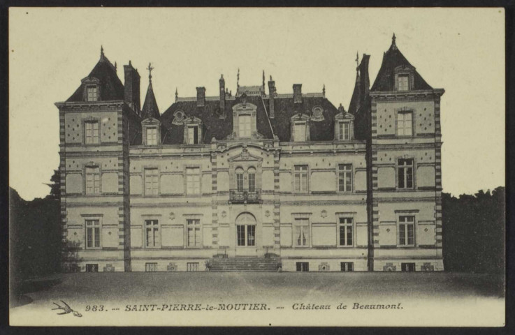 SAINT-PIERRE-LE-MOUTIER – Château de Beaumont