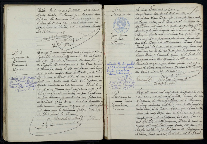 Saint-Honoré-les-Bains : actes d'état civil.