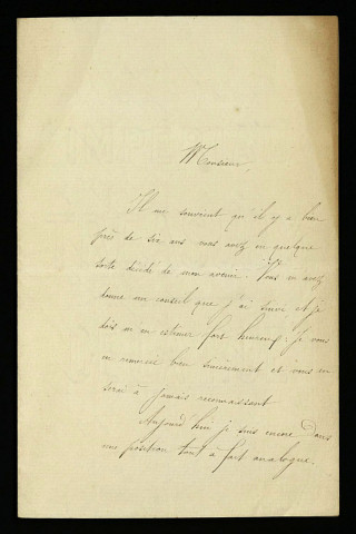 VICQUENAULT (Henri), notaire à La Charité-sur-Loire (Nièvre) : 52 lettres.