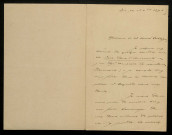 REBIÈRE (Gratien), professeur à Paris : 6 lettres.