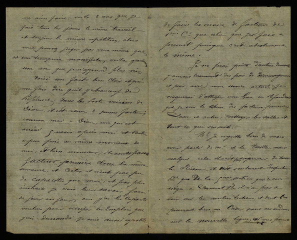 HUBERT (A.), employé du chemin de fer : 2 lettres.