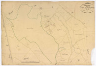 Aunay-en-Bazois, cadastre ancien : plan parcellaire de la section F dite de Martigny, feuille 4