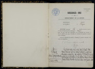 Ouagne : actes d'état civil.