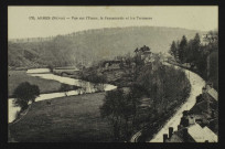 570. ARMES (Nièvre) – Vue sur l’Yonne, la Paysannerie et les terrasses.