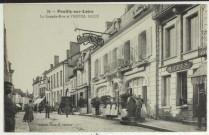 POUILLY-sur-LOIRE – La Grande-Rue et l’HOTEL NEUF