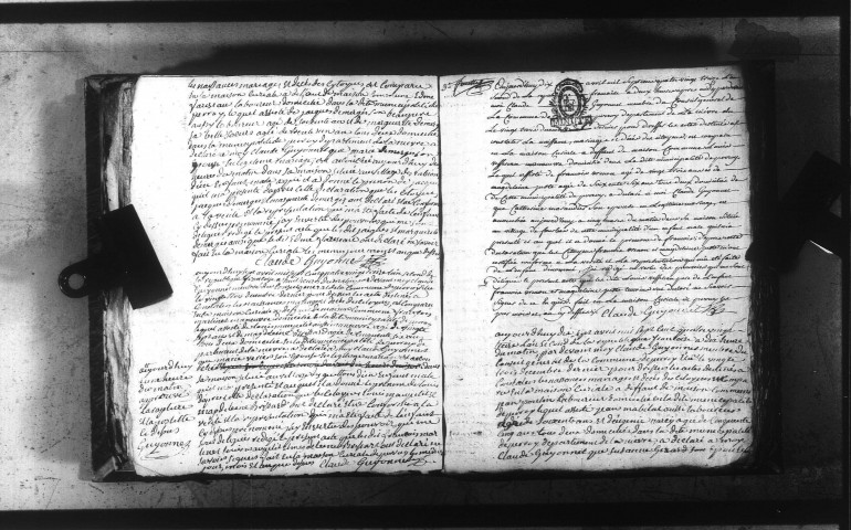 Perroy : actes d'état civil.