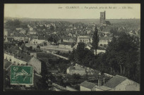 CLAMECY – Vue générale, prise du Bel-Air