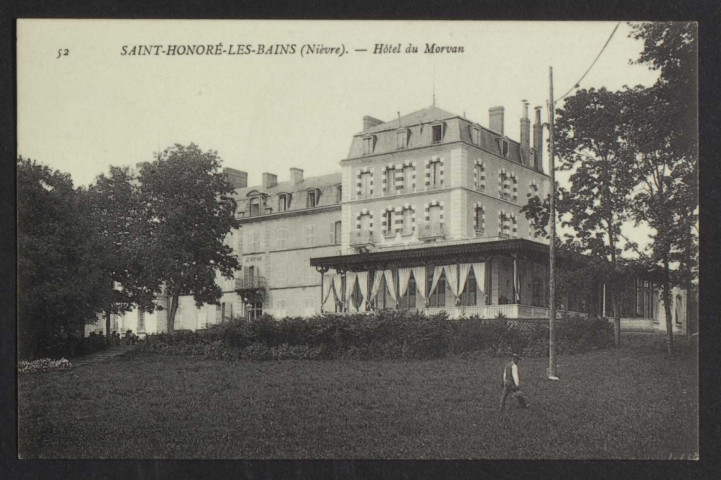 SAINT-HONORE-LES–BAINS (Nièvre). - Hôtel du Morvan