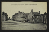LA CHARITE-sur-LOIRE – (Nièvre) – Porte de Paris et rue des Ecoles