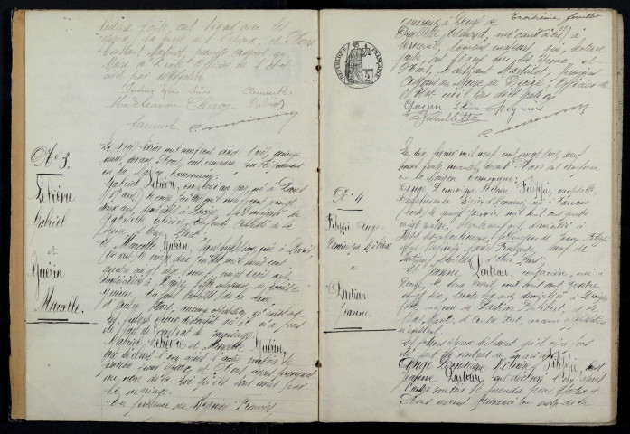 Decize : actes d'état civil (mariages).