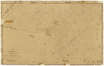 Mhère, cadastre ancien : plan parcellaire de la section D dite de Jeaux, feuille 2