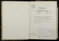 Billy-sur-Oisy : actes d'état civil.