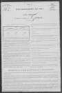 Gâcogne : recensement de 1901