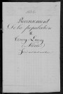 Toury-Lurcy : recensement de 1831