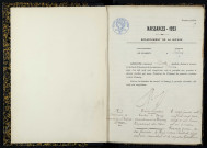 Oudan : actes d'état civil.