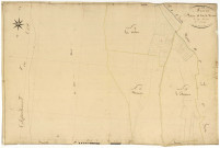 Mesves-sur-Loire, cadastre ancien : plan parcellaire de la section D dite de Mouron, feuille 4