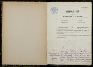 Neuffontaines : actes d'état civil.