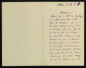 Letersec, dit François Moireau, poète et militaire : 30 lettres.