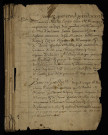 Succession Desprez. - Reddition des comptes du seigneur de Montigny-sur-Canne légataires d'Etienne Desprez seigneur de Lancray en la même paroisse : comptes de tutelle depuis 1709.