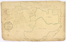 Châteauneuf-Val-de-Bargis, cadastre ancien : plan parcellaire de la section E dite du Mont, feuille 4