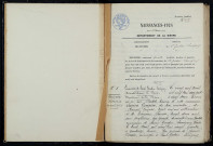 Saint-Gratien-Savigny : actes d'état civil.