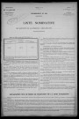 Billy-Chevannes : recensement de 1926