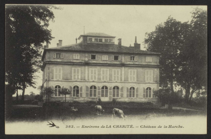 LA MARCHE – 382 – Environs de LA CHARITE. - Château de la Marche