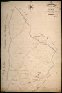Saint-Gratien-Savigny, cadastre ancien : plan parcellaire de la section F dite de Chaumigny, feuille 1