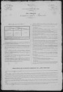 Bazoches : recensement de 1881