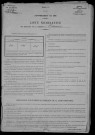 Ouroux-en-Morvan : recensement de 1906