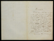 PITOU (Charles), poète (1849-1927) : 4 lettres, manuscrit.