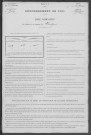 Chaulgnes : recensement de 1901
