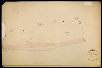 Pouilly-sur-Loire, cadastre ancien : plan parcellaire de la section A dite des Loges, feuille 5