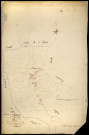Montigny-aux-Amognes, cadastre ancien : plan parcellaire de la section A dite de Baugy et Meulot, feuille 2