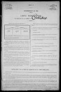 Corbigny : recensement de 1906