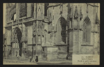 CLAMECY – Eglise St Martin – Façade et partie inférieure de la Tour