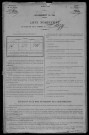 Varzy : recensement de 1906
