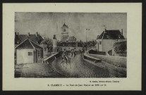 CLAMECY – Le Pont de Jean Rouvet en 1830 (n° 2)