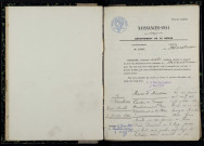 Menestreau : actes d'état civil.