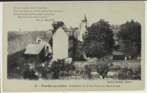 POUILLY-sur-LOIRE – L’ancienne Ecole des Soeurs de Saint-Joseph