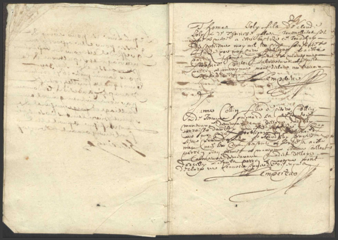 Isenay (Sauzay) : registres paroissiaux.