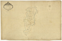 Isenay, cadastre ancien : tableau d'assemblage