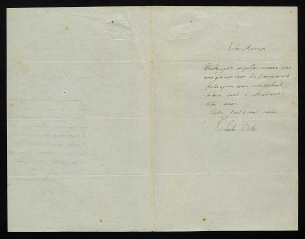 DETON (Charles), dit Jean Lavigne, écrivain (1848-1904) : 28 lettres, manuscrits.