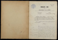 Saint-Benin-d'Azy : actes d'état civil (mariages).