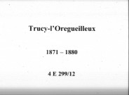 Trucy-l'Orgueilleux : actes d'état civil.
